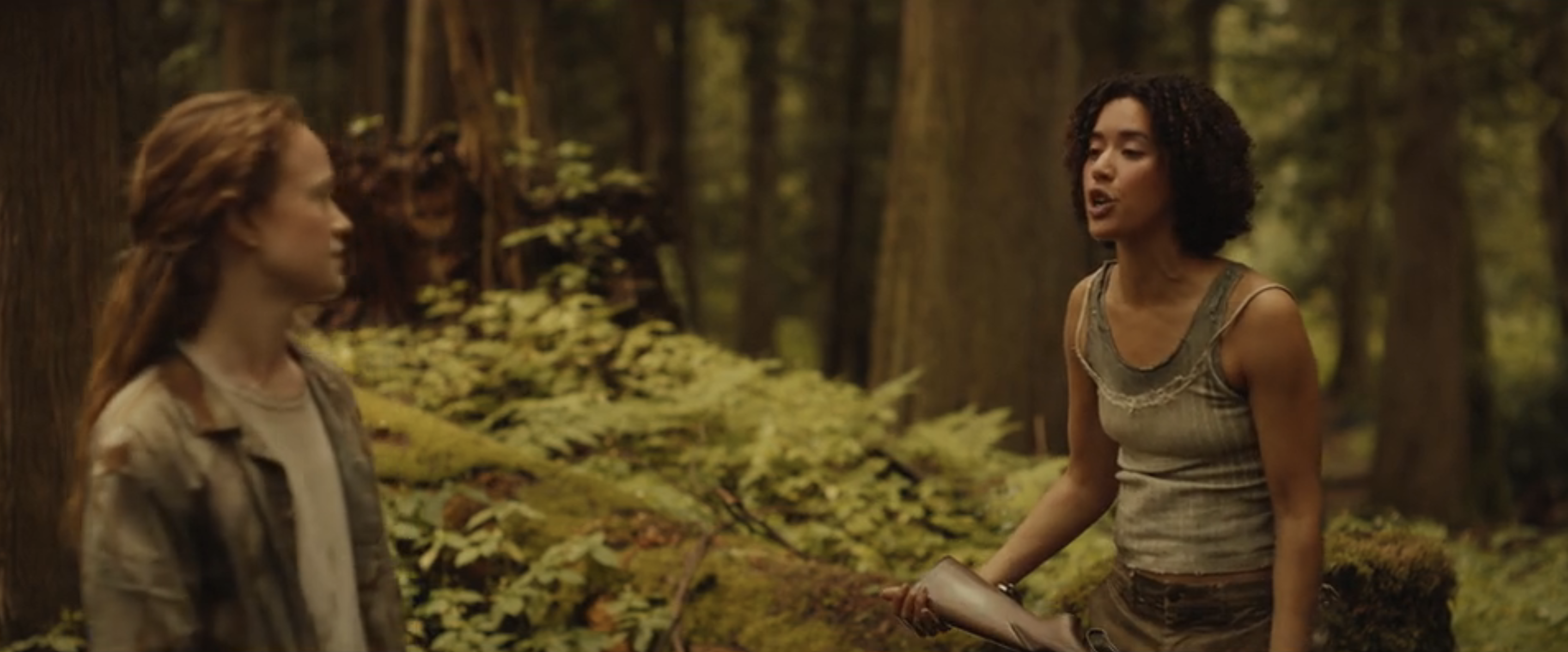 Teens Van and Tai in the wilderness